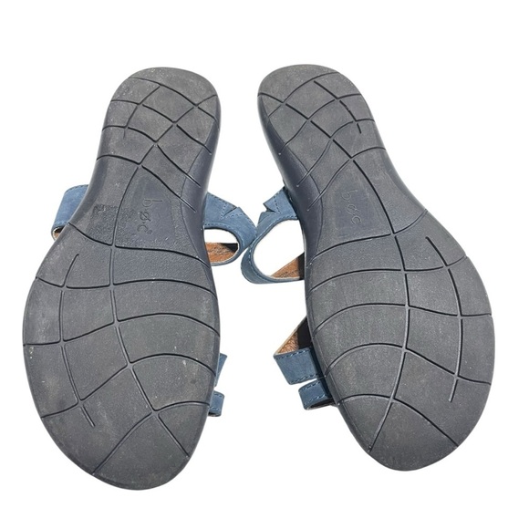 B.O.C. Born toe ring Sandals Laurina Slip On Shoes Blue size 9M - Picture 7 of 10